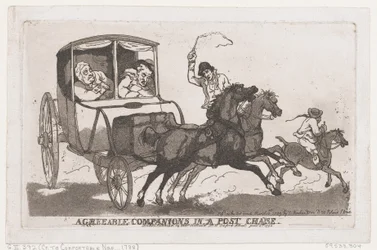 Agreeable Companions in a Post Chaise