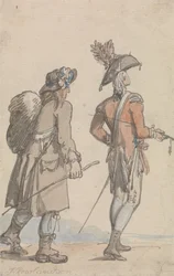 An Officer and His Servant