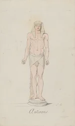 Antinous as Osiris