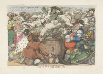 Smoking Out the Corsican, 1813