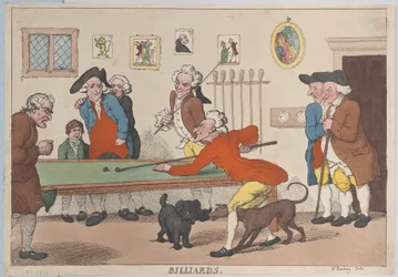 Billiards, March 1, 1803