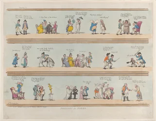 Borders for Rooms, Plate 3, March 30, 1799