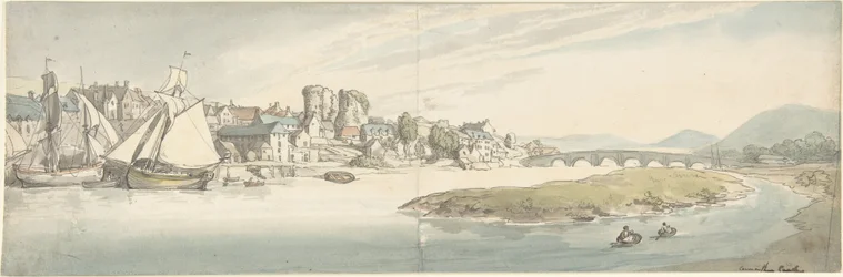 Carmarthen Castle, Wales