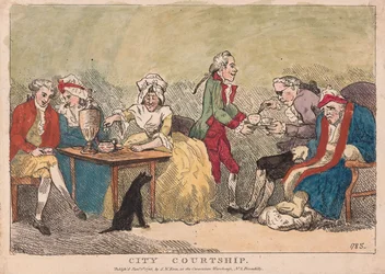 City Courtship, pub. 1786
