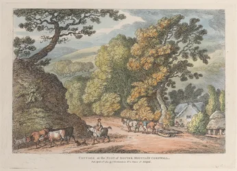 Cottage at the Foot of Router Mountain Cornwall, from Views in Cornwall