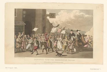 Doctor Syntax Rides His Horse in a Charivari
