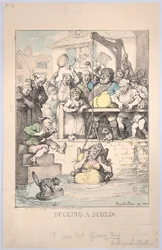 Ducking a Scold, April 12, 1803