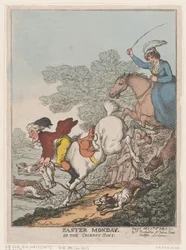 Easter Monday, or The Cockney Hunt, July 14, 1807