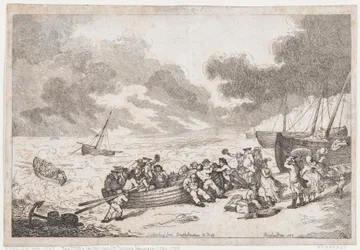 Embarking from Brighthelmstone to Dieppe