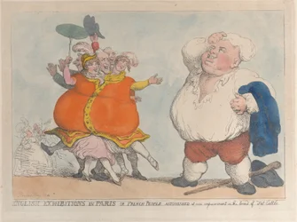 English Exhibitions in Paris or French People Astonished at Our Improvement in the Breed