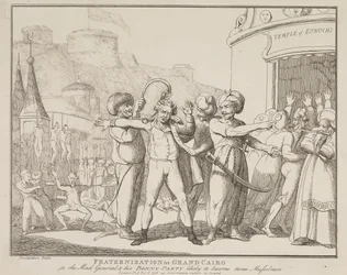 Fraternization in Grand Cairo or the Mad General and his Bonny-Party likely to become Tame Musselmen
