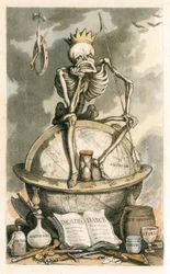 Frontispiece from The English Dance of Death