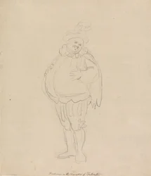 Henderson in the Character of Falstaff