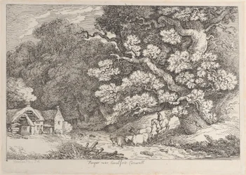 Hengar near Camelford, Cornwall, from Views in Cornwall