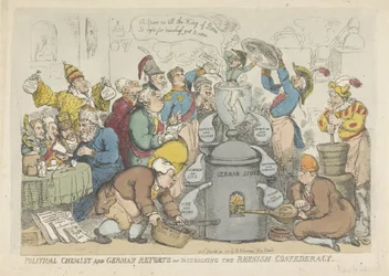 The Dissolution of the Confederation of the Rhine, 1813
