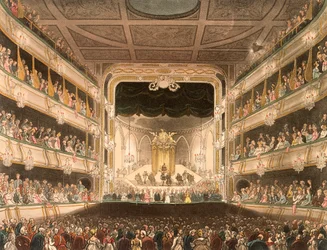 Interior of the Covent Garden Theatre, London