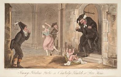 Jemmy Gordons Frolic, or Cambridge Gambols at Peter House, from The English Spy