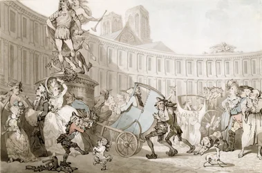 La Place des Victoires, Paris, c.1789