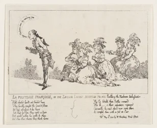 La Politesse Françoise, or The English Ladies Petition to His Excellency the Mushroom
