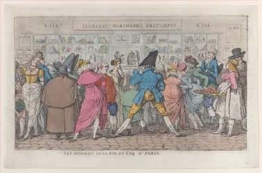 Dawdlers of the Rue Coq, ca. 1810