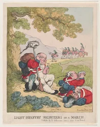 Light Infantry Volunteers on a March, June 8, 1804