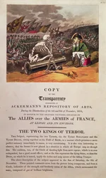 Napoleon and Death Sitting Together on the Battlefield at Leipzig