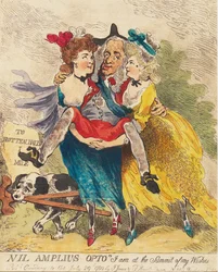 Nil Amplius Opto I am at the Summit of my Wishes, pub. 1780