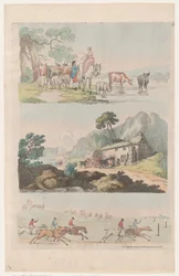 Plate 10, Outlines of Figures, Landscapes and Cattle...for the Use of Learners, August 6, 1790