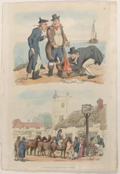 Plate 7, from World in Miniature, 1816
