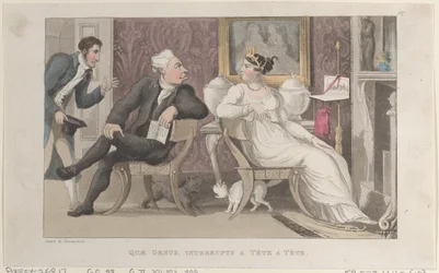 Quae Genus, Interrupts a Tête à Tête, from The History of Johnny Quae Genus