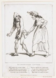 Quarrelsome Lovers, January 2, 1797