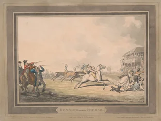 Racing [set of six]: 5. Running out of the Course