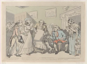 Reconciliation, or the Return from Scotland, December 17, 1785