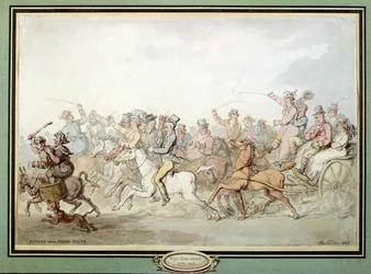 Return from Epsom Races, 1823