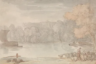 River Scene (The Thames at Eton?)