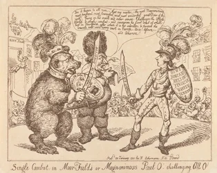 Single Combat in Moor Fields or Magnanimous Paol O