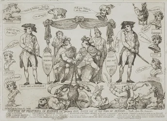 Sketch of Politics in Europe, January 24, 1786 - Birthday of the King of Prussia