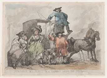 Sympathy, or A Family On A Journey Laying The Dust, July 12, 1784