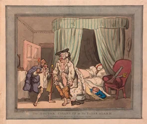 The Doctor Called Up or the False Alarm, pub. 1786