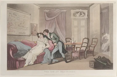 The Inn at Marseilles, from Journal of Sentimental Travels in the Southern Provinces
