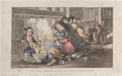 The Party Breaking Up, and Quae Genus Breaking Down, from The History of John, December 1, 1821