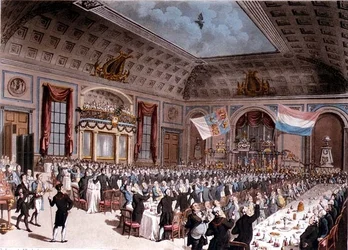 The Patriotic Dinner Held at the City of London Tavern