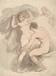 Venus, Anchises and Cupid