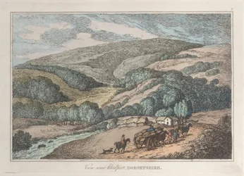 View near Bridport, Dorsetshire
