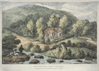 Views in Cornwall: View on the River Camel, Cornwall