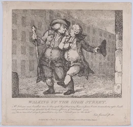 Walking Up the High Street, Edinburgh Picturesque Beauties of Boswell, Part the F...