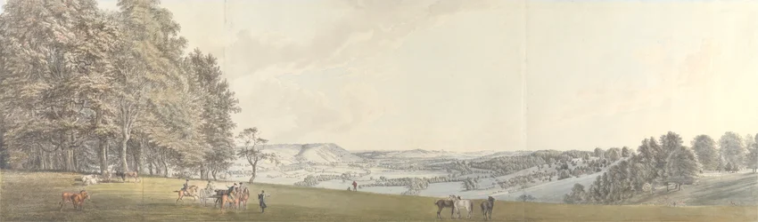 A View of Boxhill from Norbury Park, Surrey