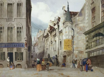 Crossroad of the Tison and Jean Bailleul Street