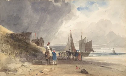 Figures on a Beach, Northern France