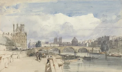 Le Pont Royal, Paris, c.1828